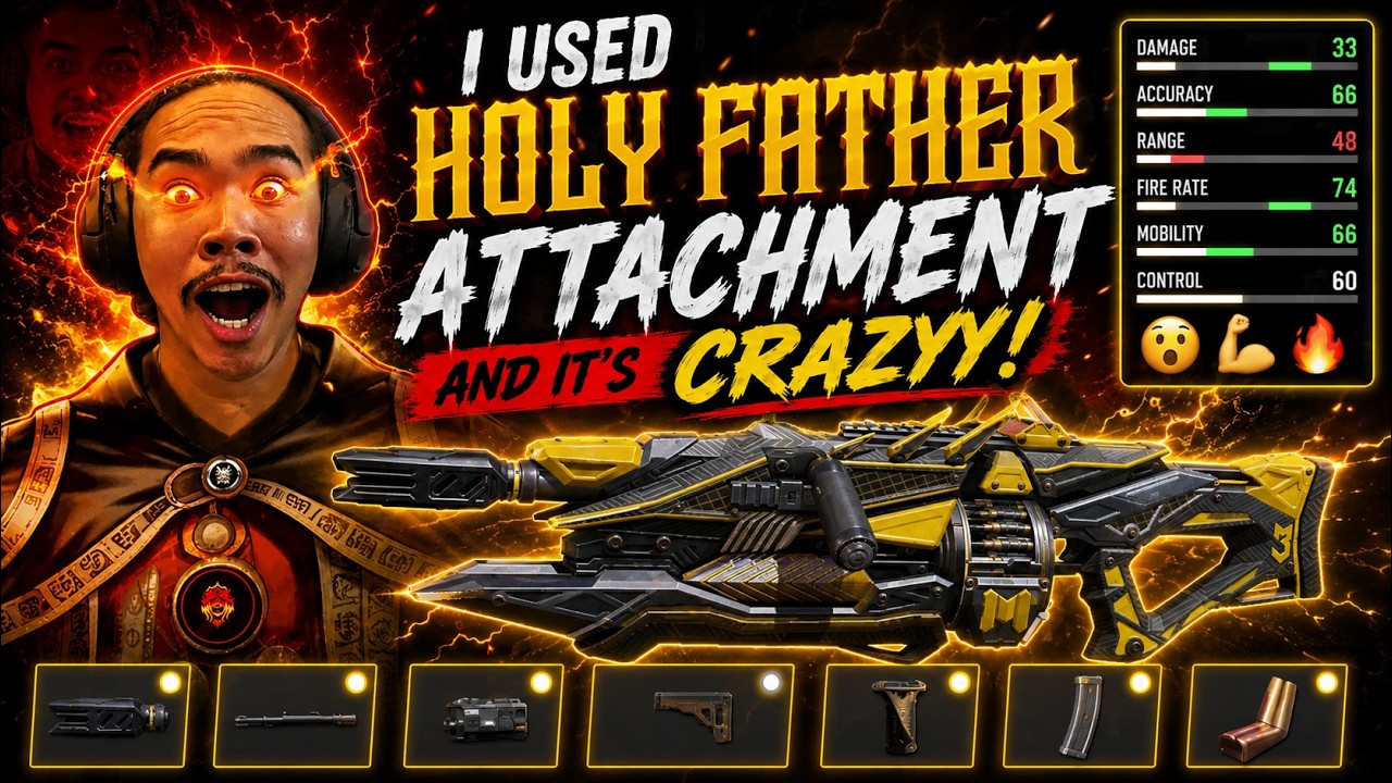 HOLY FATHER HADES Build is CRAZY 😮💪 CODM Gameplay