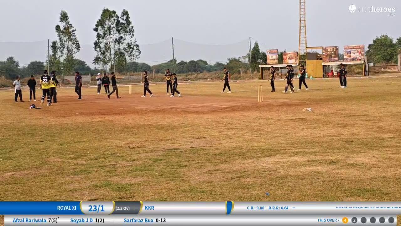 KKR vs ROYAL XI live cricket match | KARMAD PREMIER LEAGUE, SEASON - 1, 2026 live - ibrahim vali sp