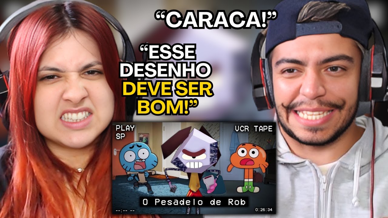 O INCRÍVEL MUNDO DE GUMBALL! THE VOID: O PESADELO DE ROB | REACT