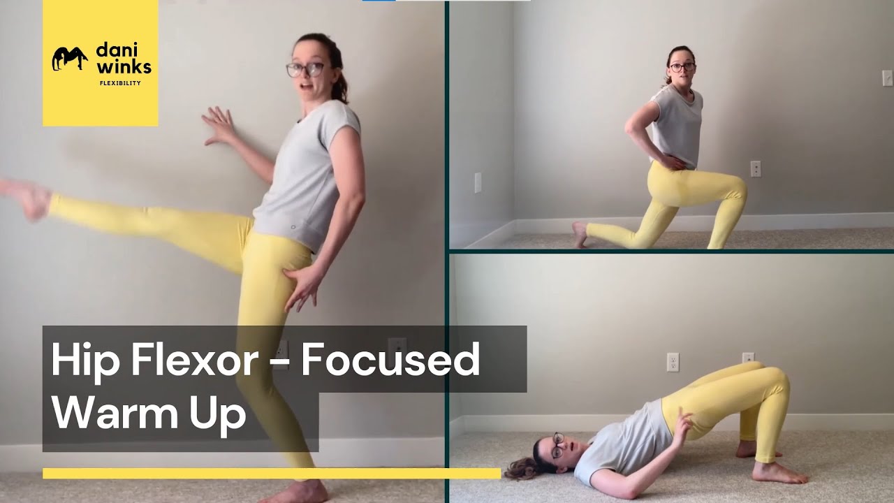 Hip Flexor Focused Warm Up for Splits