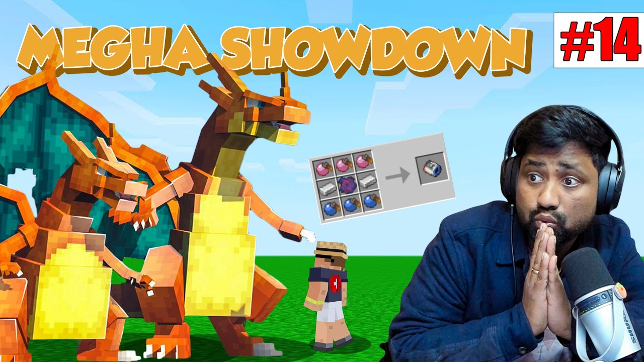Minecraft ALL THE MONS Mega showdown HOW TO FIND wishing star😱 4x4sunny