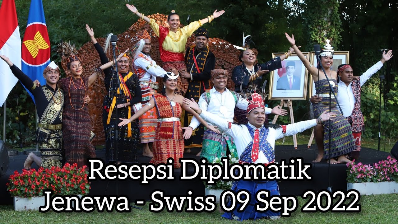 RESEPSI DIPLOMATIK - JENEWA : SWISS - DENDANG DIKIDENG 2 - By SanJose Choir Kupang