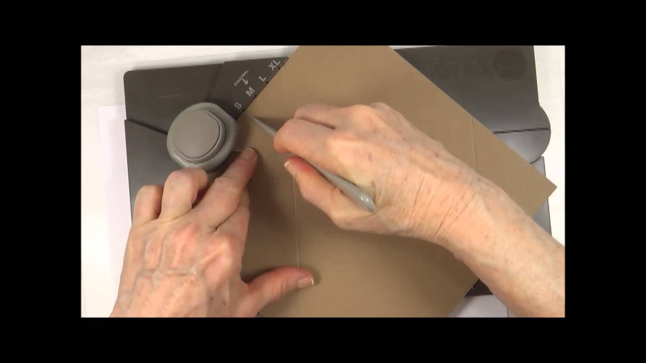 Stampin Up GIFT BOX Punch Board BASIC Box ONLY! (SHORT VERSION)