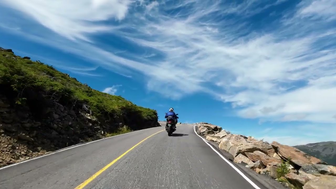 Mt Washington Motorcycle Ride 4K | 2022