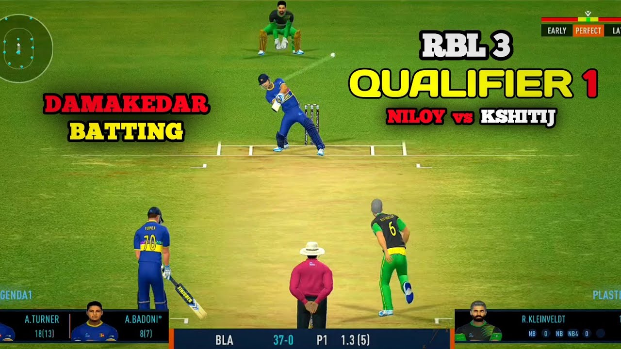 RBL Season 3 | NILOY vs KSHITIJ Damakedar Batting 🔥 #rc24