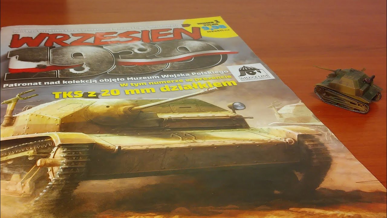 TKS z działkiem 20mm - Wrzesień 1939 rzut okiem na numer 1