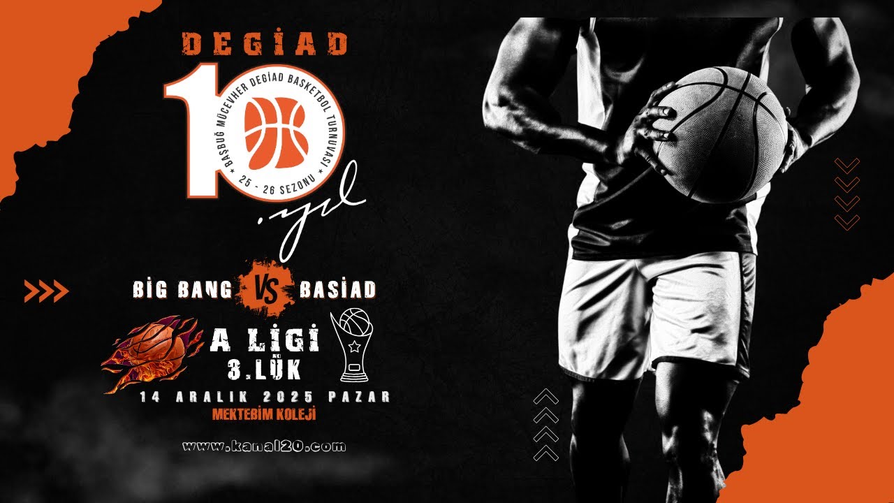 BİG BANG – BASİAD | BAŞBUĞ MÜCEVHER DEGİAD BASKETBOL TURNUVASI 2025 - 2026 SEZONU | 3.’LÜK MAÇI