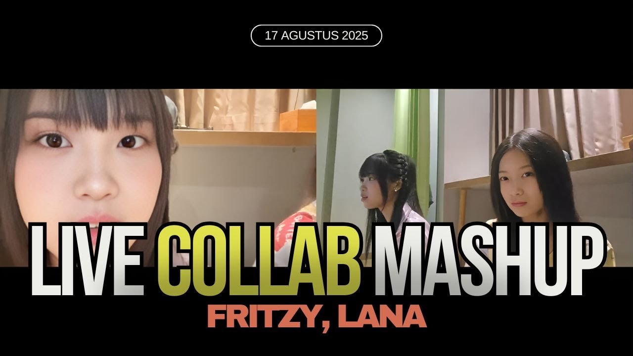 Live SHOWROOM Lana, Fritzy JKT48 |  17 Agustus 2025 | Collab Mashup |