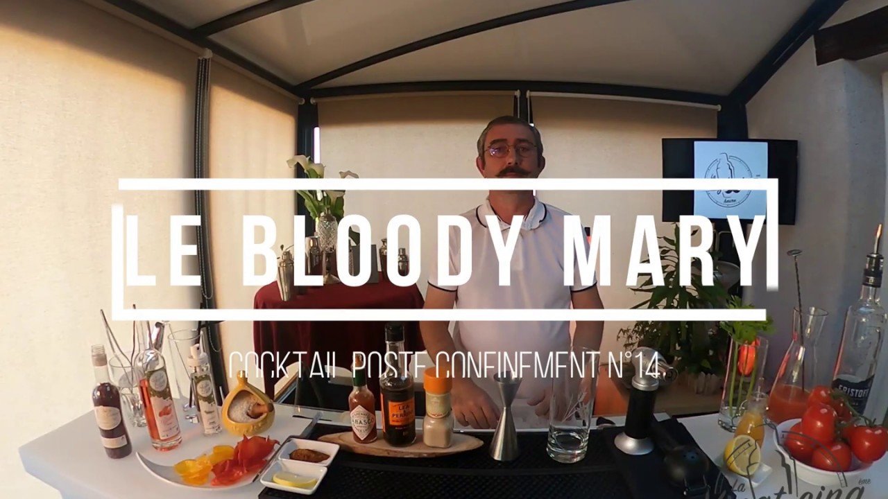 Réalisation du Bloody Mary
