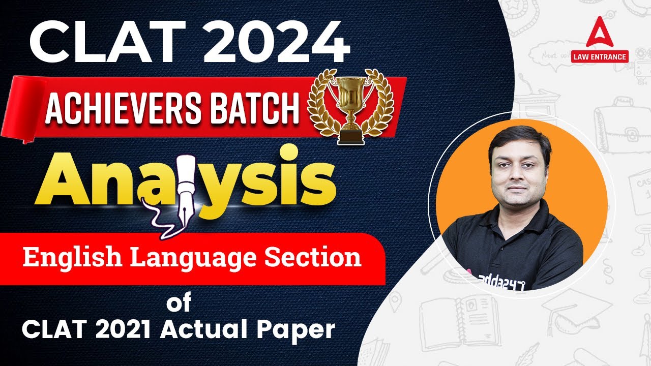 CLAT 2021 English Language Section Analysis | CLAT 2024 Preparation