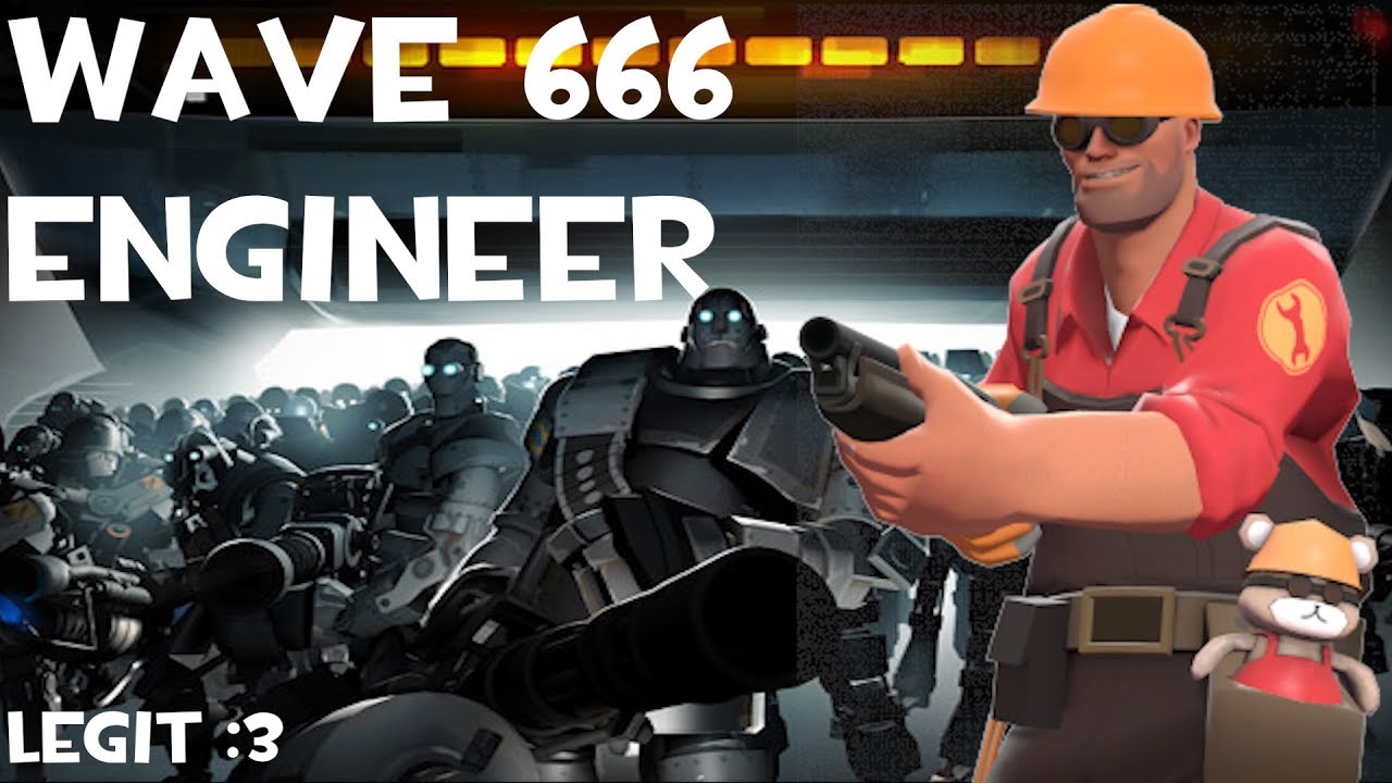 Team Fortress 2 Man Vs Machine 2019 Wave 666 BEATEN With Engineer