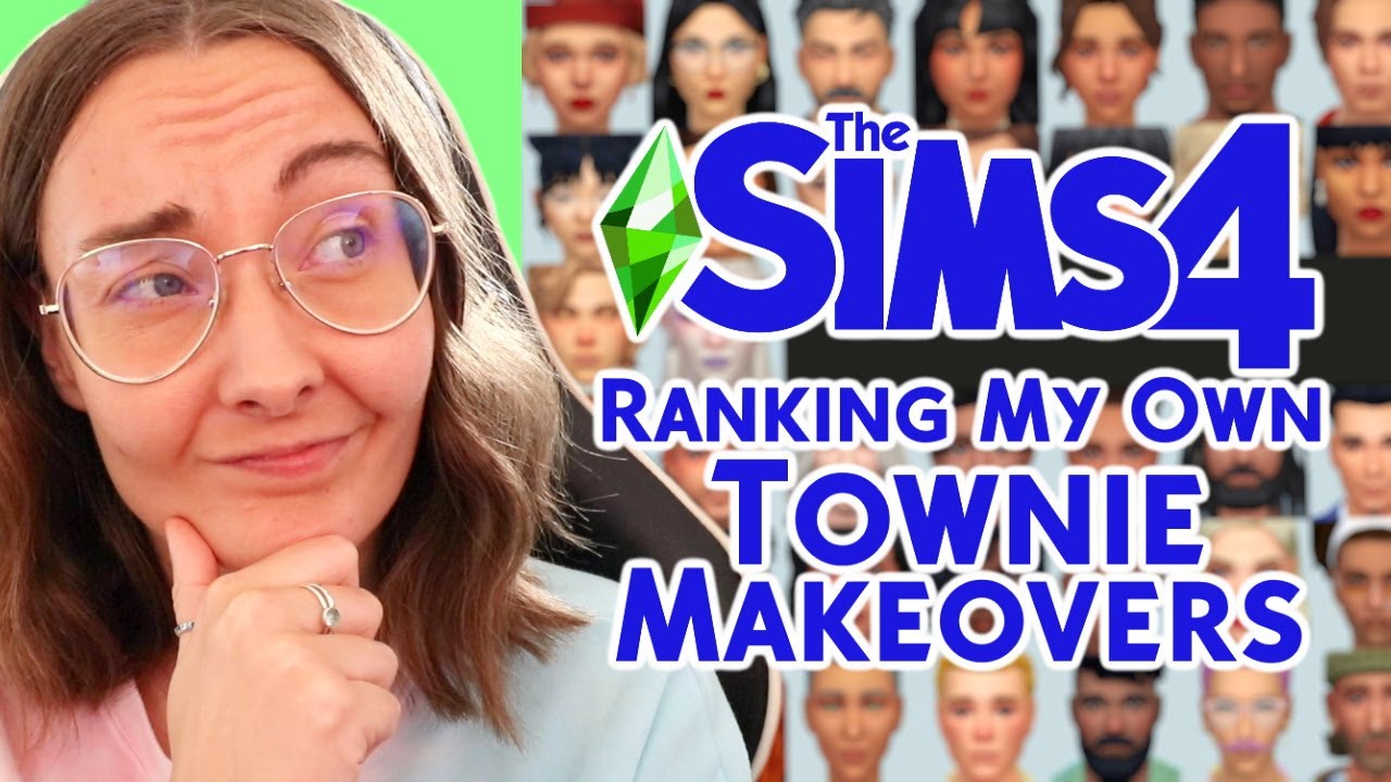 Tier ranking my own townie makeovers instead of EA’s