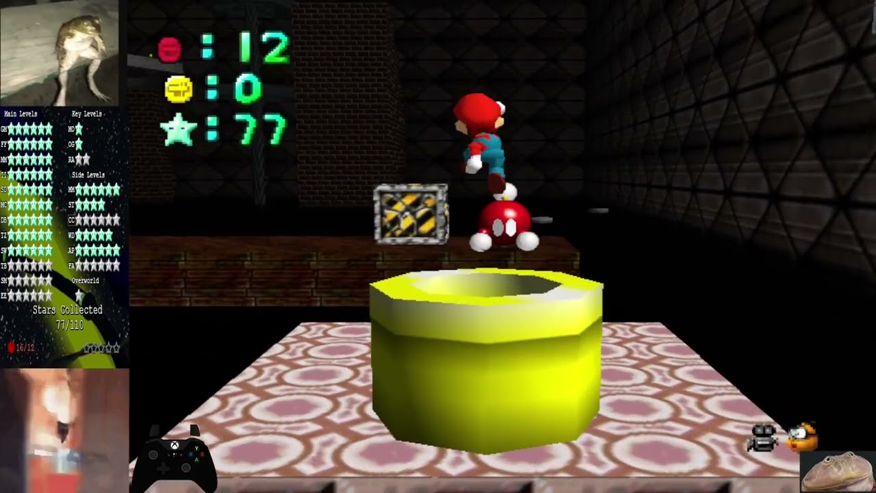 Uranium Mario Creepy Containment