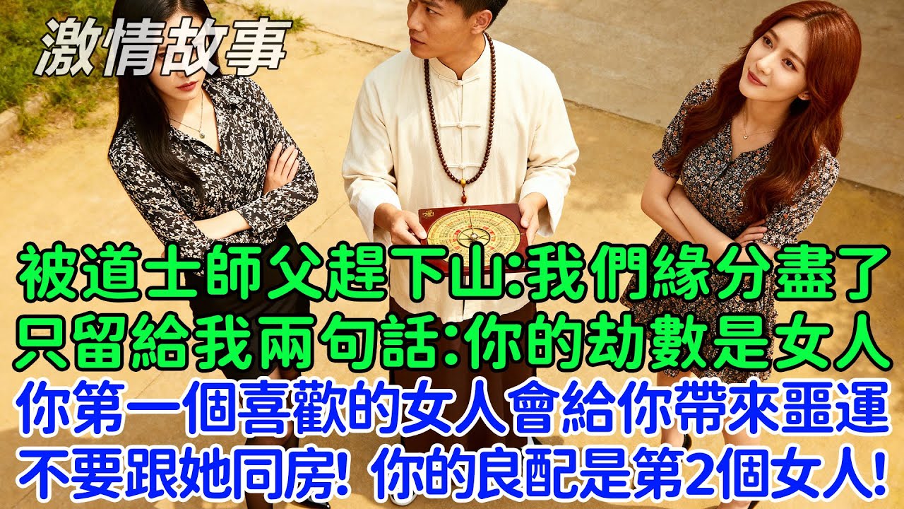 被道士師父趕下山：我們師徒緣分盡了，最後只留給我兩句話：你的劫數是女人，你第一個喜歡的女人會給你帶來噩運，不要跟她同房！切記！你的真名天女良配是第二個女人！結果...