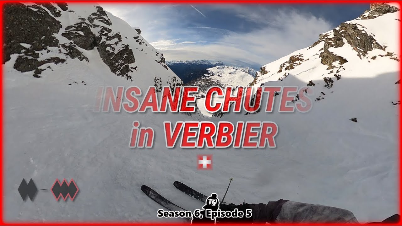 INSANE Steep Descents in Verbier, Switzerland! Skiing Windbuff in off-piste Chutes (Szn 6, Epi 5)