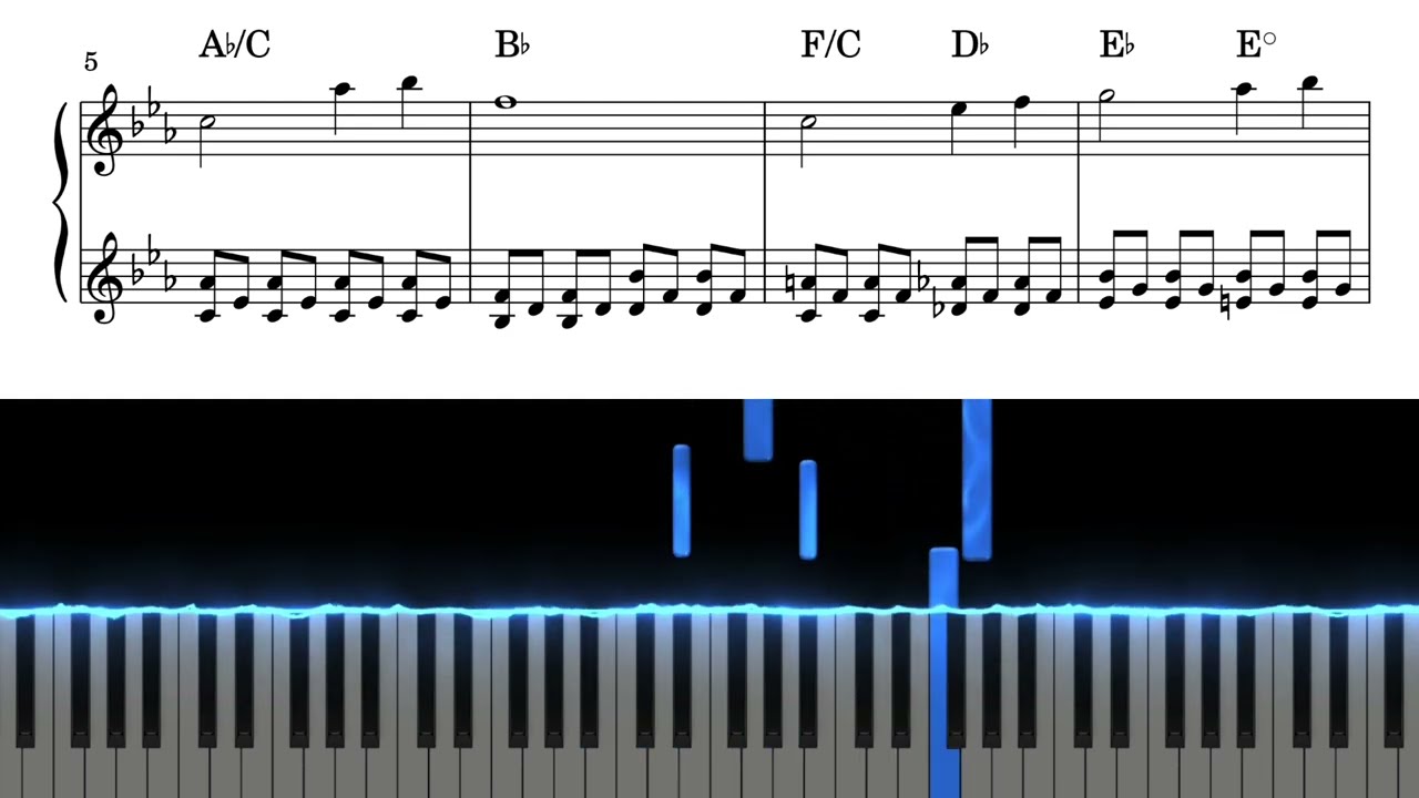 Life Is So Sad - Piano Solo (with free sheet music)