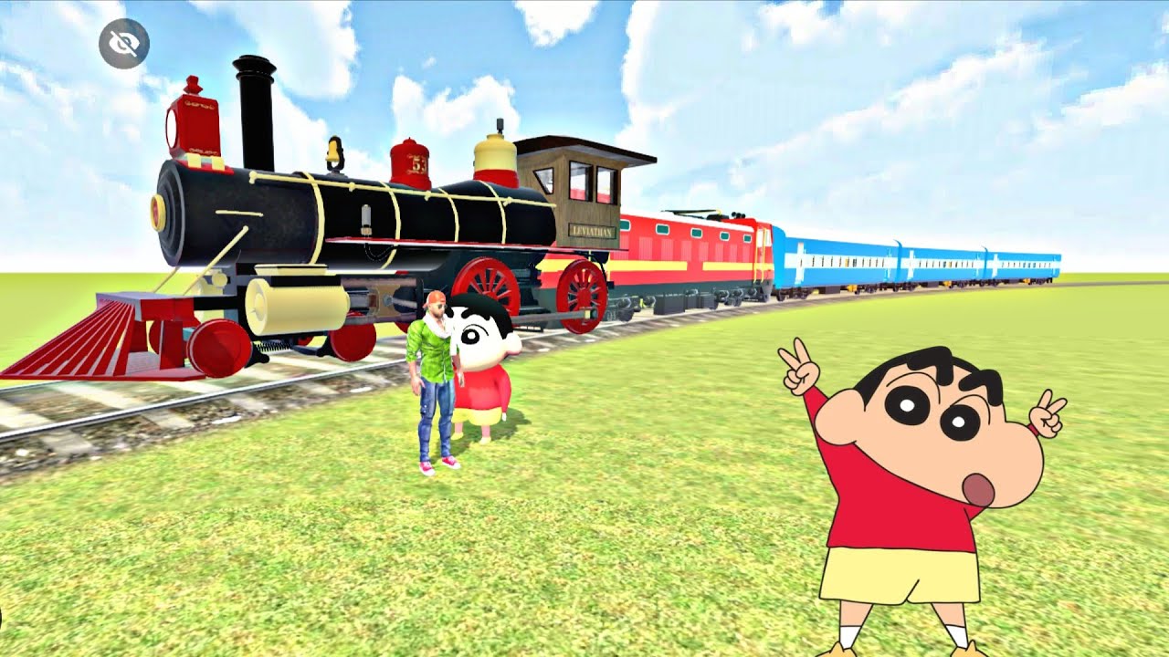 Shinchan Gift Harry Potter Train 🤯💥 Indian Theft Auto Simulator 💥