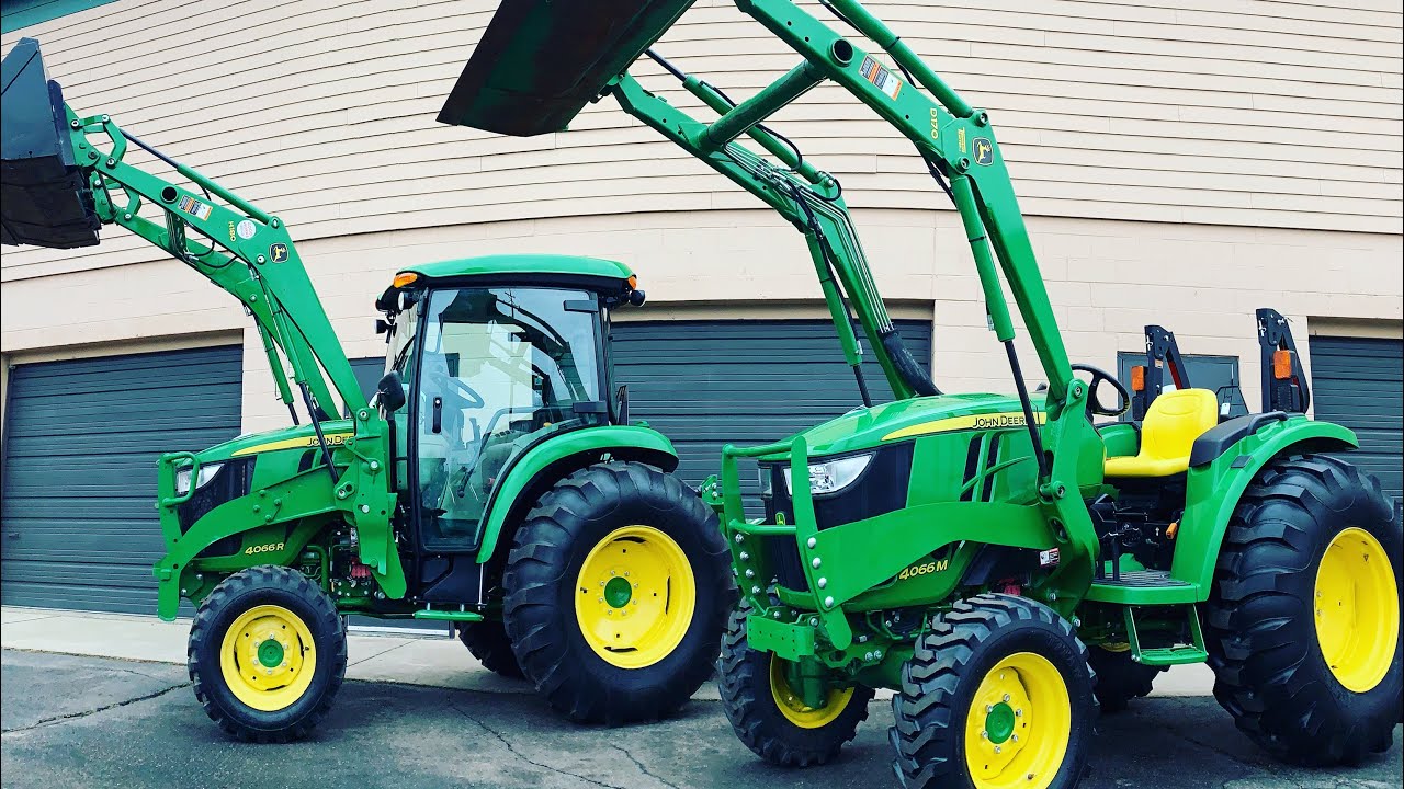 THE LARGEST HYDROSTATIC TRACTORS AVAILABLE! 4066M VS 4066R!