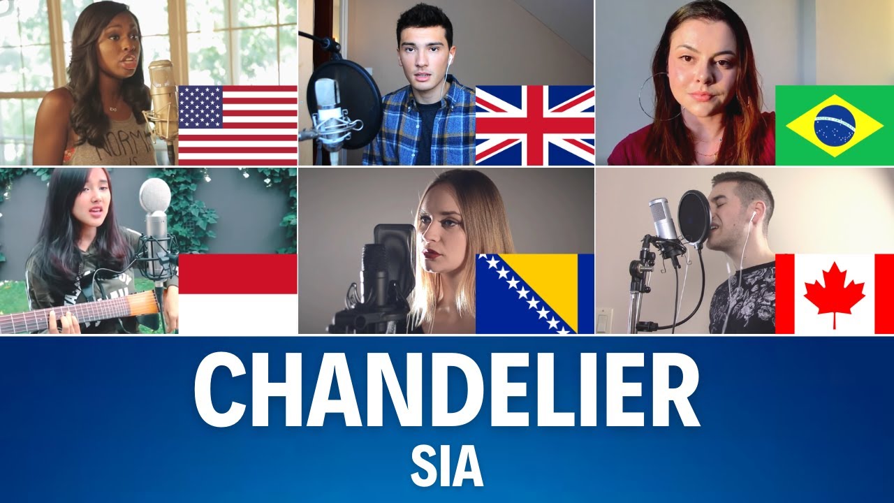Кто лучше пел? Chandelier (USA, Босния и Герцеговина, Бразилия, Великобритания, Индонезия, Канада)