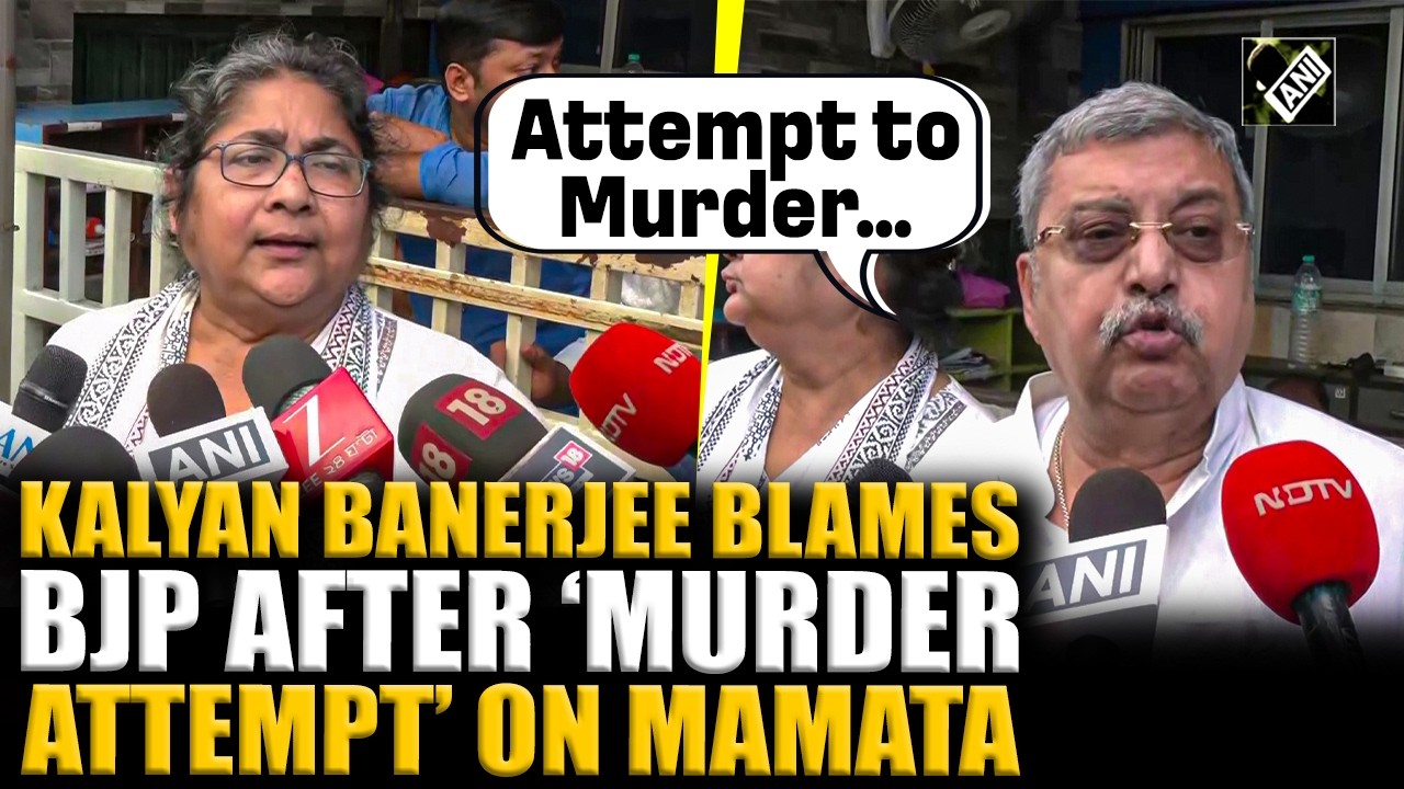 &lsquo;Stones were thrown to assault Mamata Banerjee&rsquo;: TMC MP Kalyan Banerjee