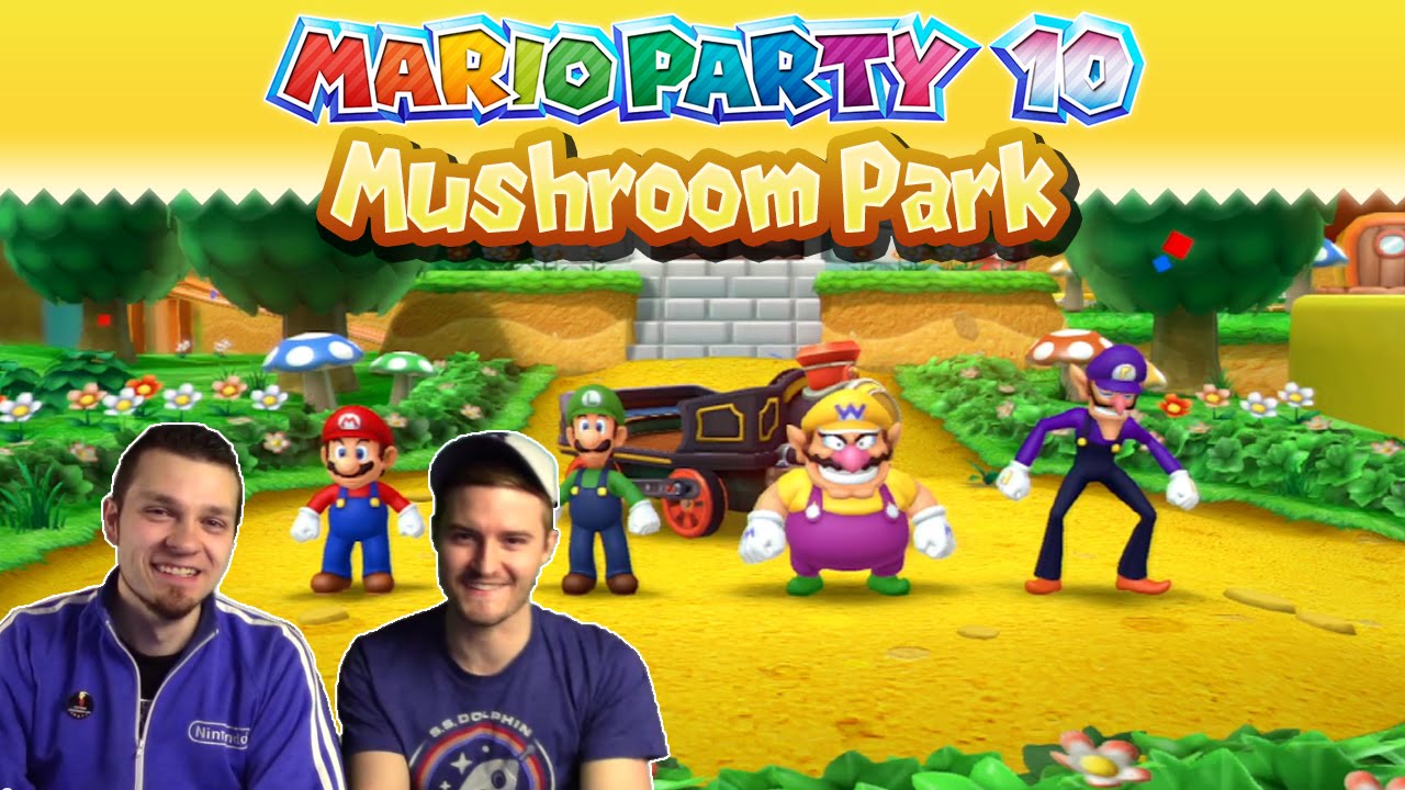 Mario Party 10 - Mushroom Park Gameplay With WiiFolderJosh! [Part 1]