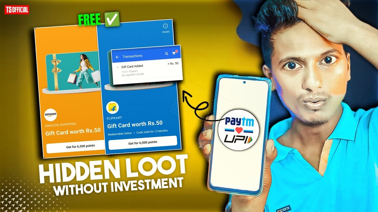 Free ₹50 Gift Card Per Number Instant | Paytm  Hidden Loot Trick For All | Free Paytm Cashback