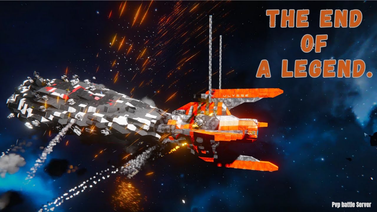 Space Engineers PvP - Space Battle - Big Ship Vs. Small Ship -  Alehouse Gaming Survival Server !