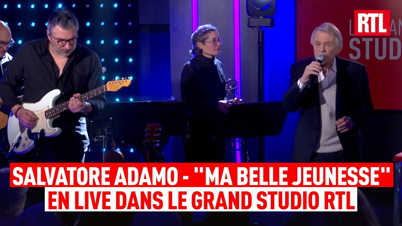 Salvatore Adamo - Ma belle jeunesse (Live) Le Grand Studio RTL
