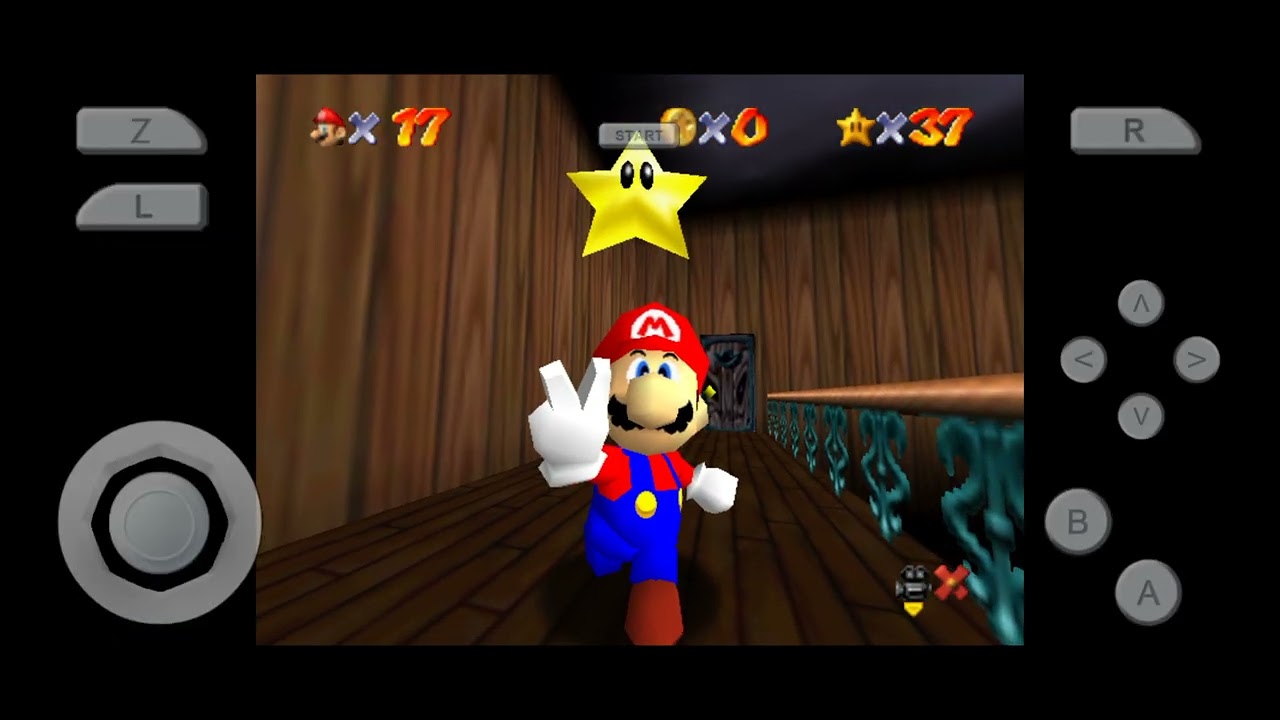 Super Mario 64 Course 5 Big Boo's Haunt