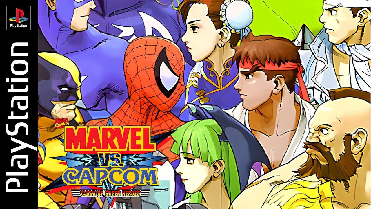 Marvel vs. Capcom: Clash of Super Heroes Full Game | Longplay Ps1