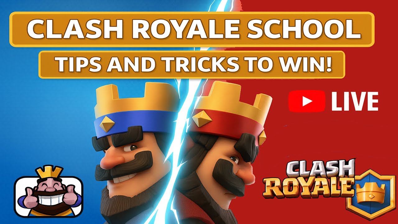 Clash Royale School LIVE: Best Tips & Tricks to WIN More Battles (Pro Strategy Guide)