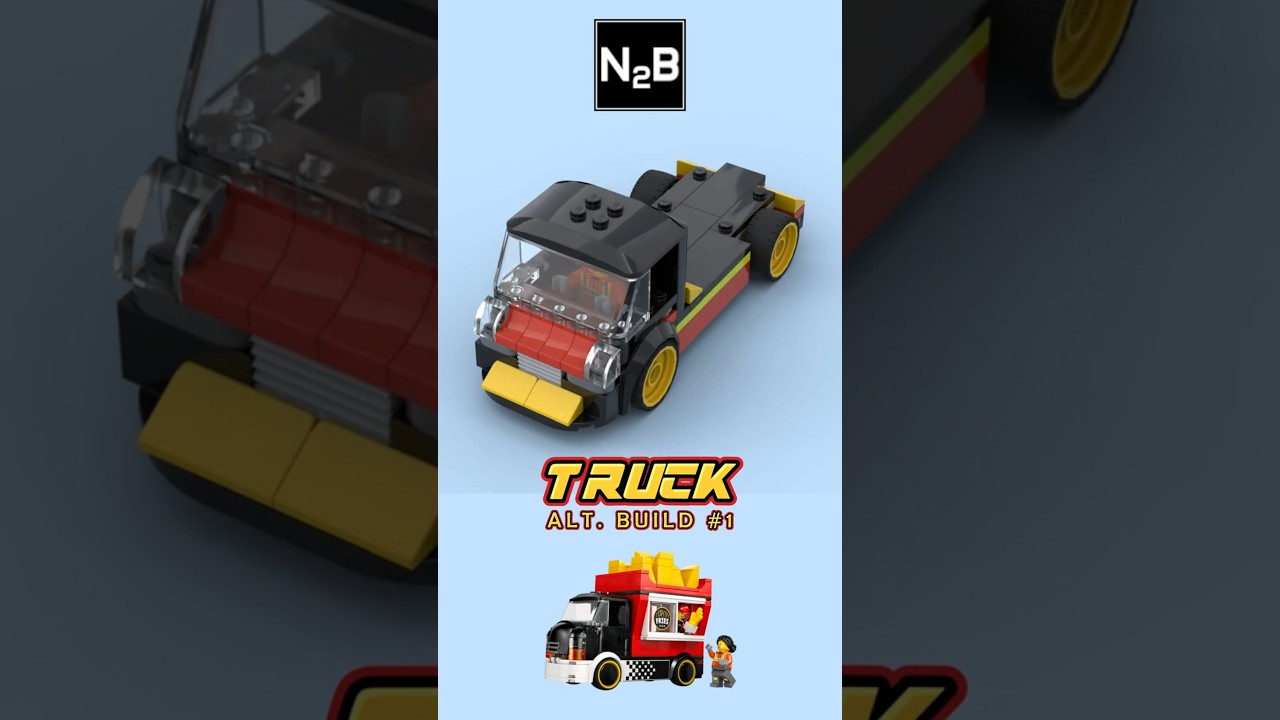 LEGO 60488 Альтернативная сборка 1: ТЯЖЕЛЫЙ ГРУЗОВИК! 🚛🍟 