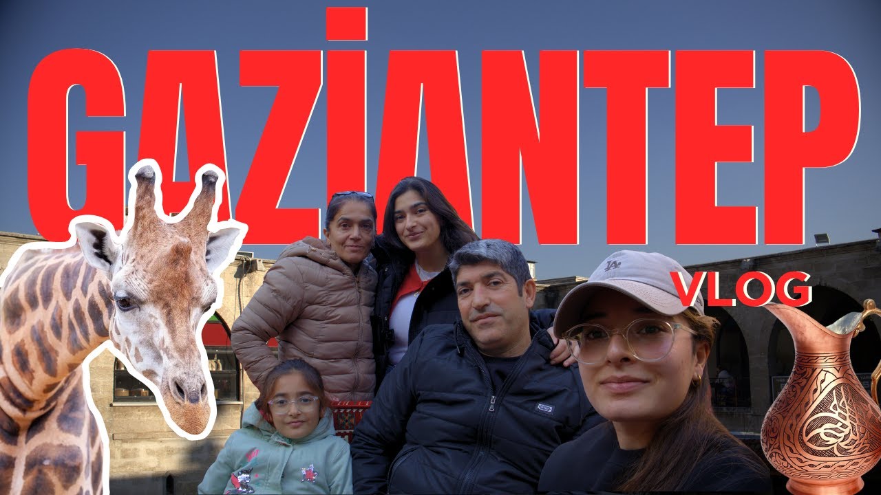 TÜRKİYE'NİN EN BÜYÜK HAYVANAT BAHÇESİ | GAZİANTEP🌶️ 🧄+ ÇARŞI VLOG