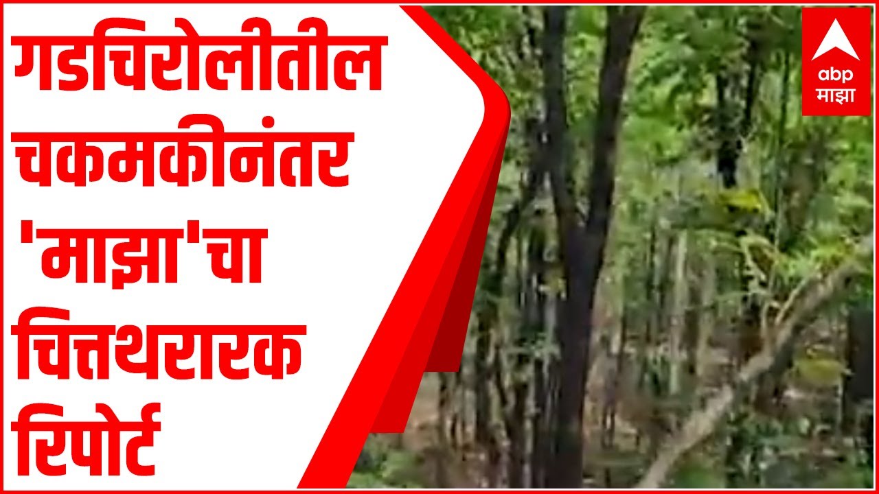Gadchiroli : पोलिस आणि नक्षलवाद्यांमध्ये झालेल्या चकमकीनंतर ABP माझाचा चित्तथरारक Ground Report