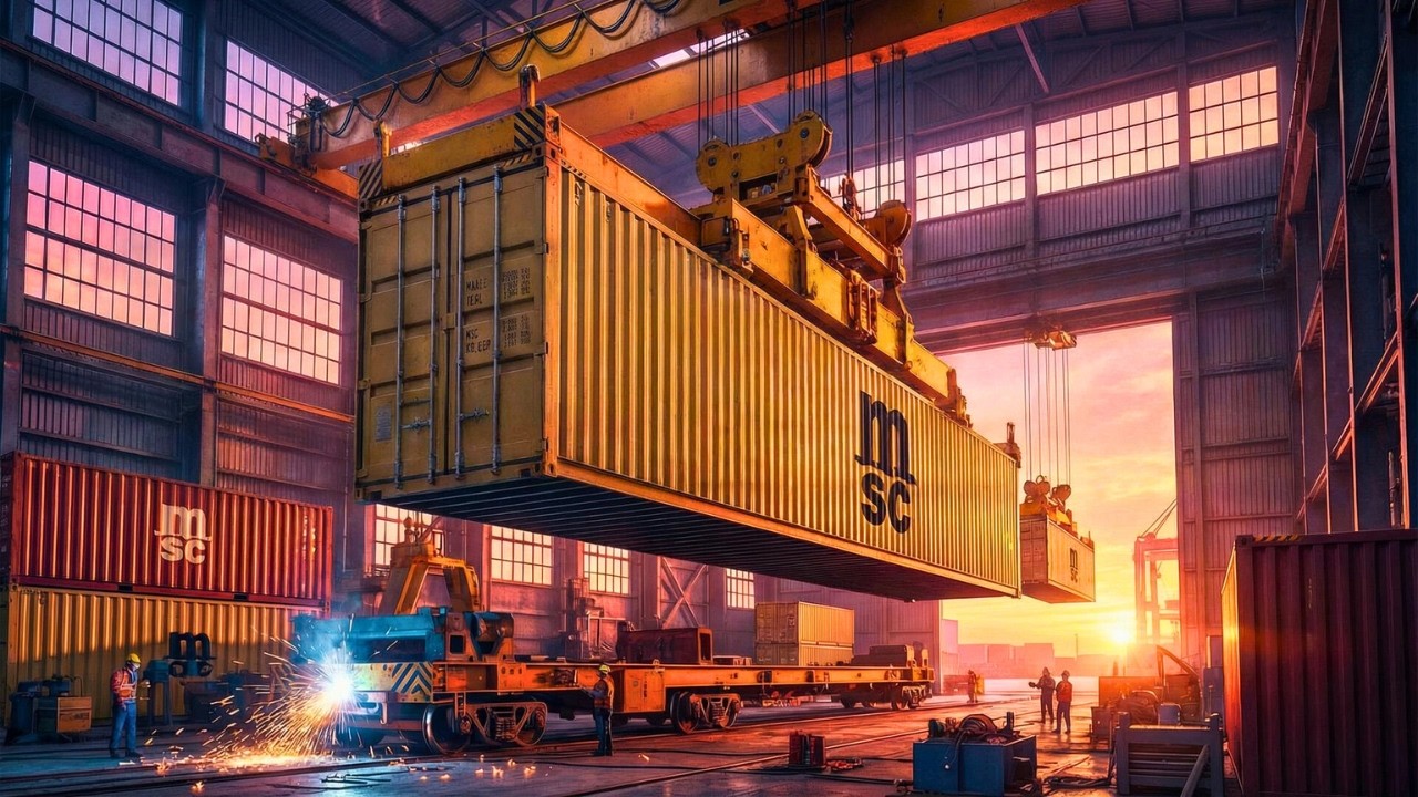 Giant Shipping Containers Built to Last Full FACTORY TOUR