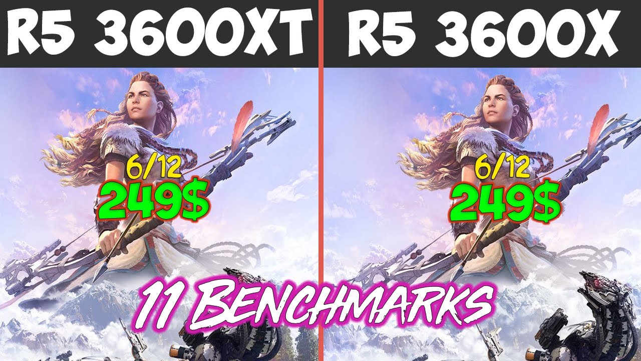 Ryzen 5 3600x vs Ryzen 5 3600xt