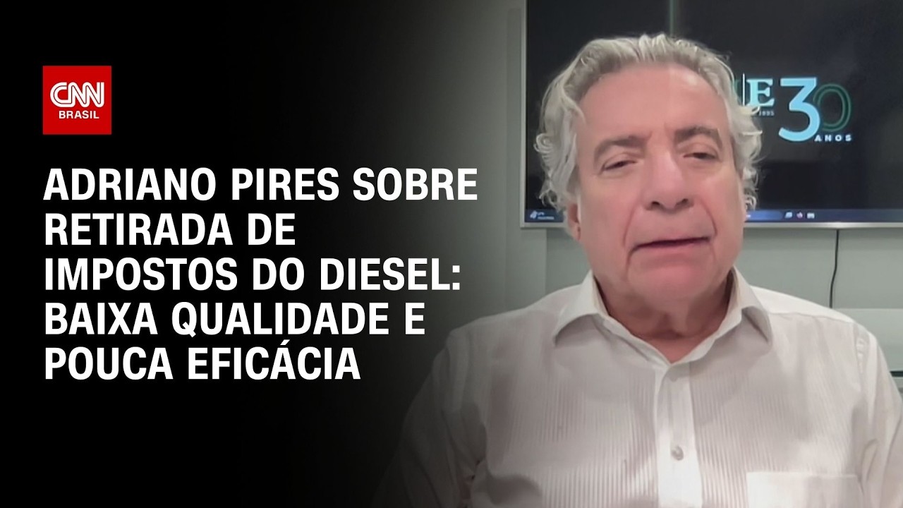 Petróleo: Diesel sem impostos é medida de baixa qualidade, diz sócio-fundador da CBIE | HORA H