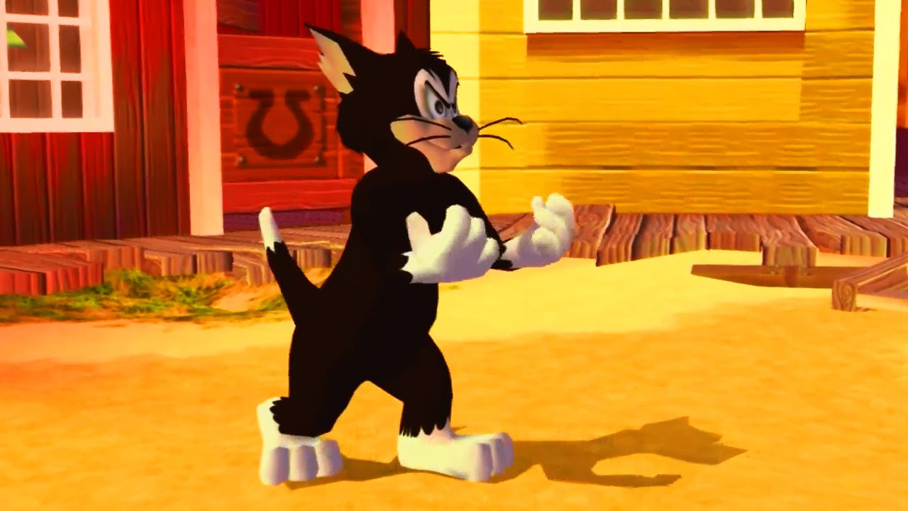 Том и Джерри: Война усов — Бутч — прохождение игры на PS2 в HD-качестве