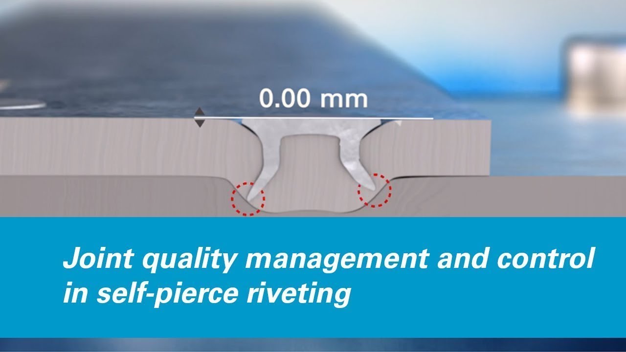 Joint quality management and control in self-pierce riveting