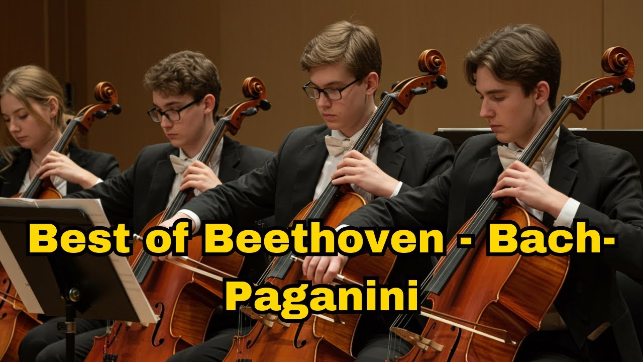 🎻 Violin Legends Bach & Beethoven & Paganini | Baroque vs Classical Era Music