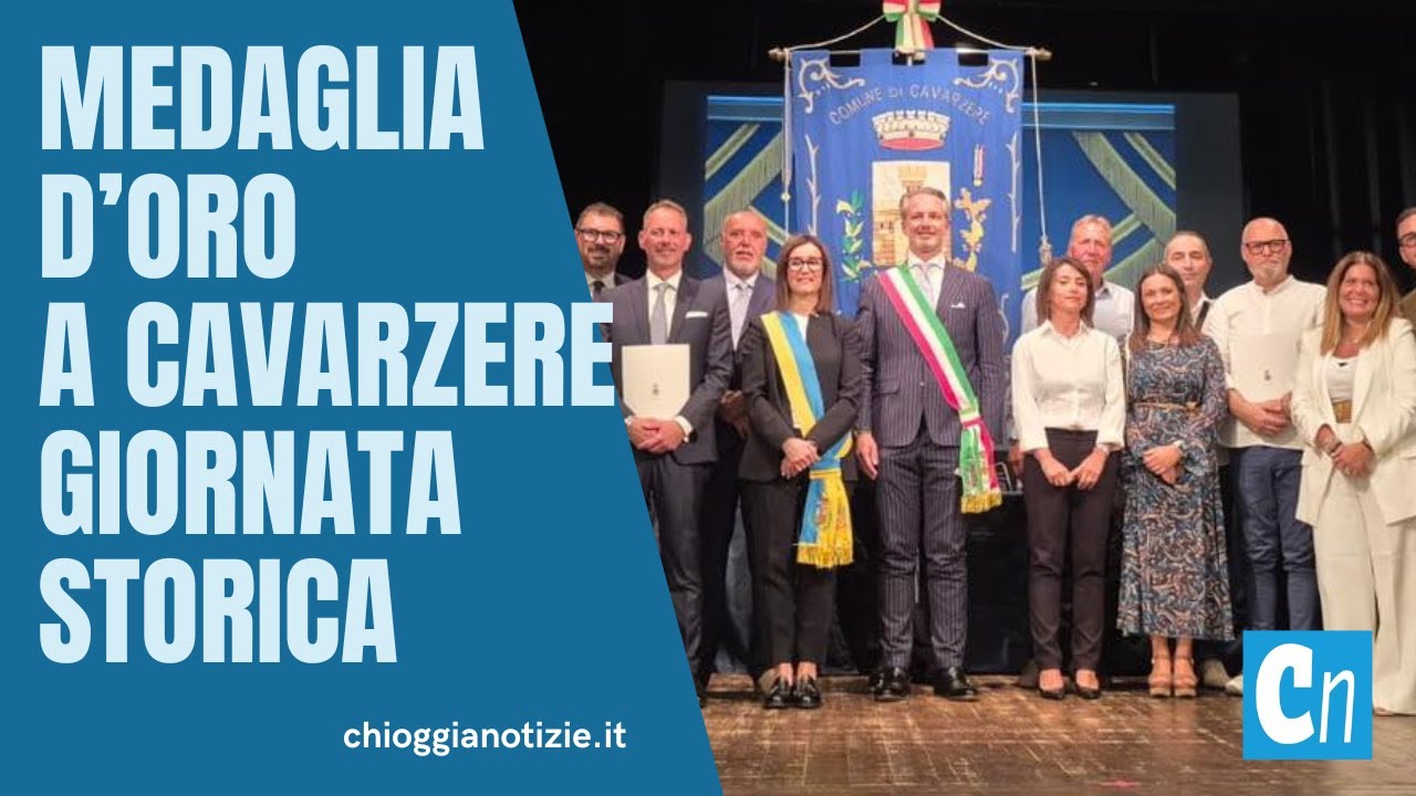 Medaglia d’oro a Cavarzere, giornata storica
