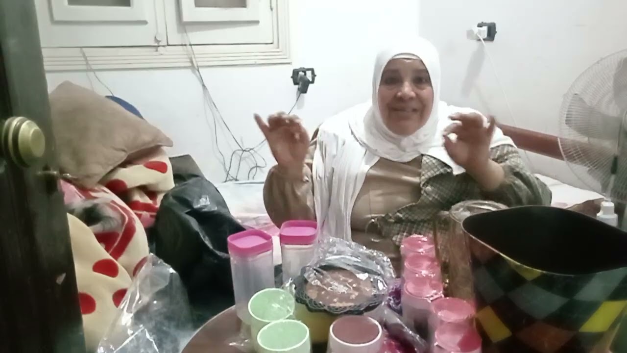 تعال شوفوا مشتريات ام احمد من السوق اجابه كوبايات رمضان