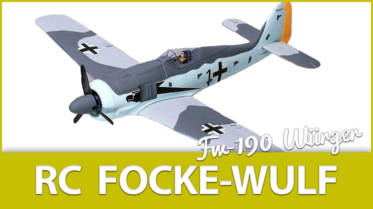 📦 Unboxing the Focke-Wulf FW-190 680mm Warbird / RC Fighter Kit