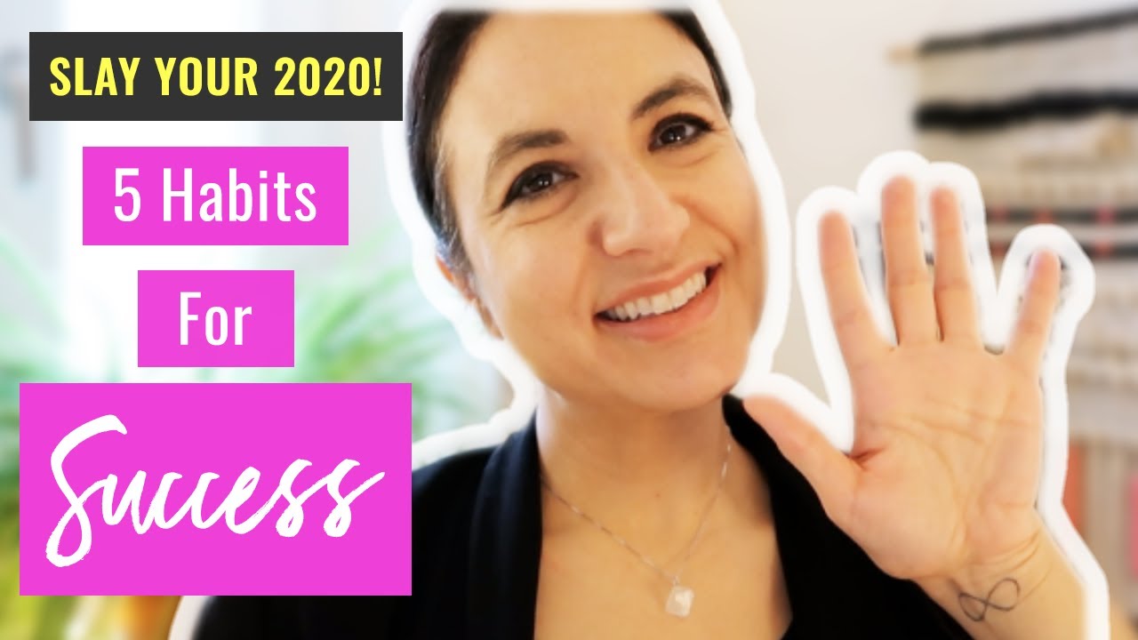 5 Habits For ★★ SUCCESS ★★ | SLAY YOUR LIFE SERIES | THE ALIGNED LIFE | MOTIVATION + MINDSET