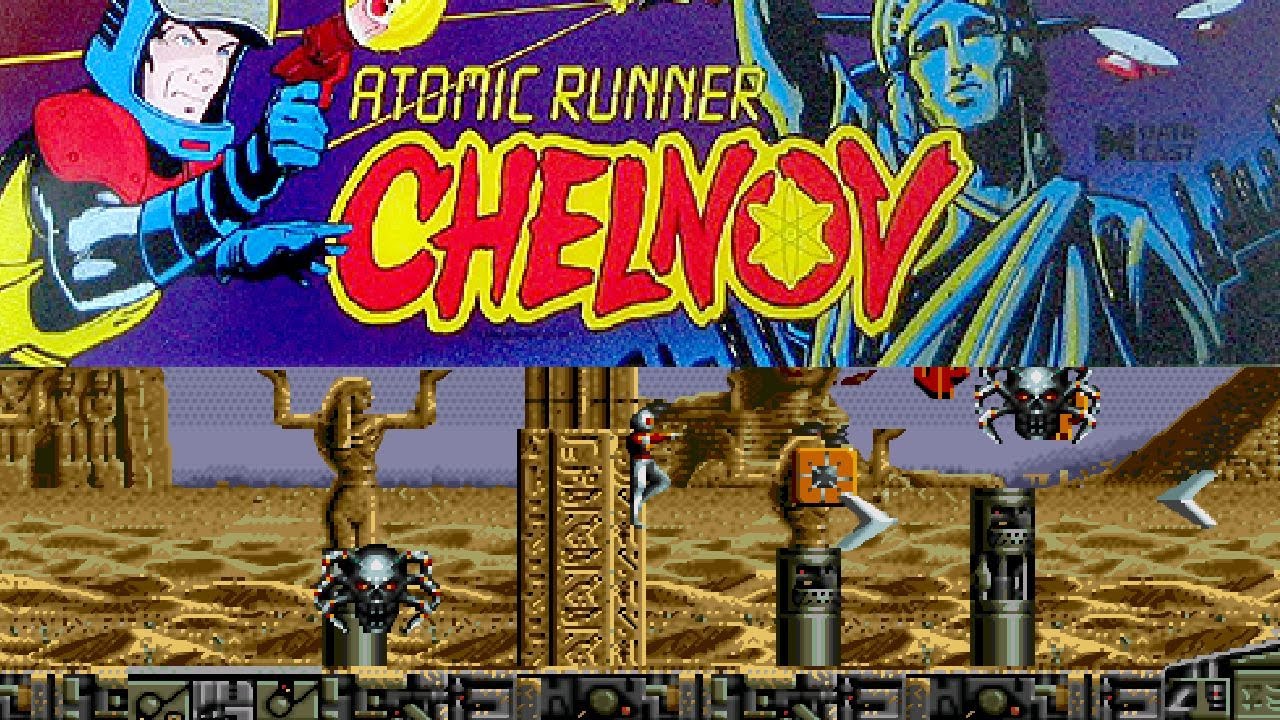 1988 Chelnov (Arcade) Game Playthrough Video Game