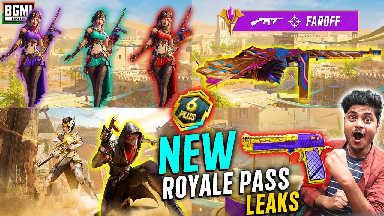 🔥NEW A6 RP EARLY LEAKS FREE UPGRADABLE OUTFIT AND GUN SKIN | Faroff BGMI