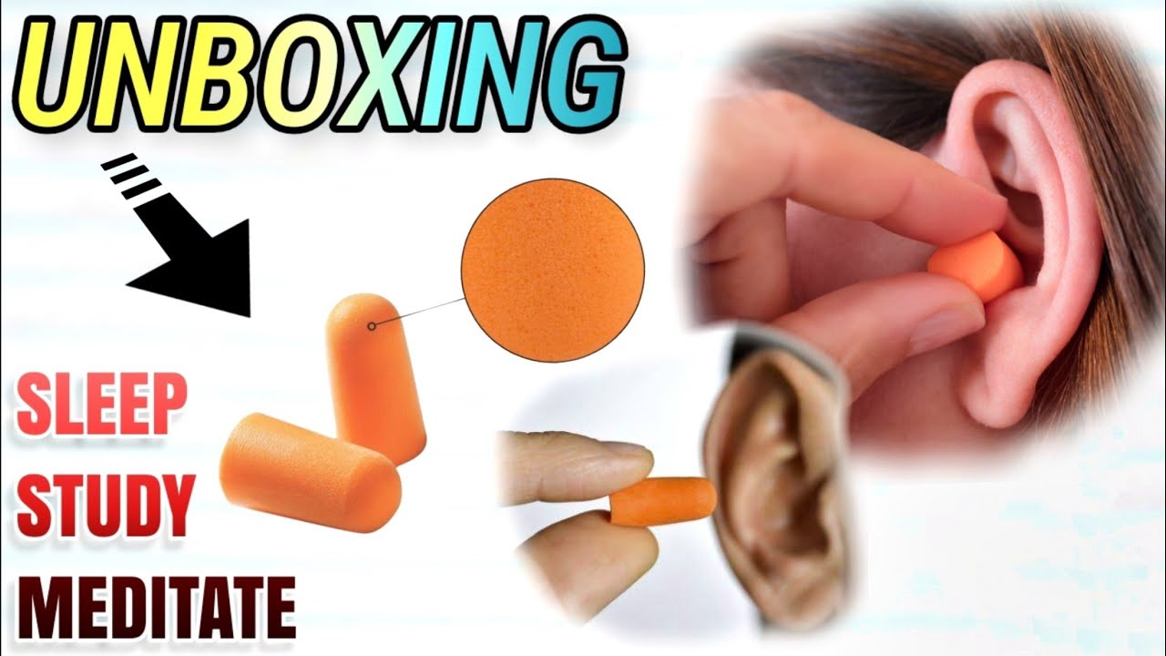 3M Foam Earplugs | Best Noise Cancelling Ear Plugs for Study / Sleeping | Unboxing & Review