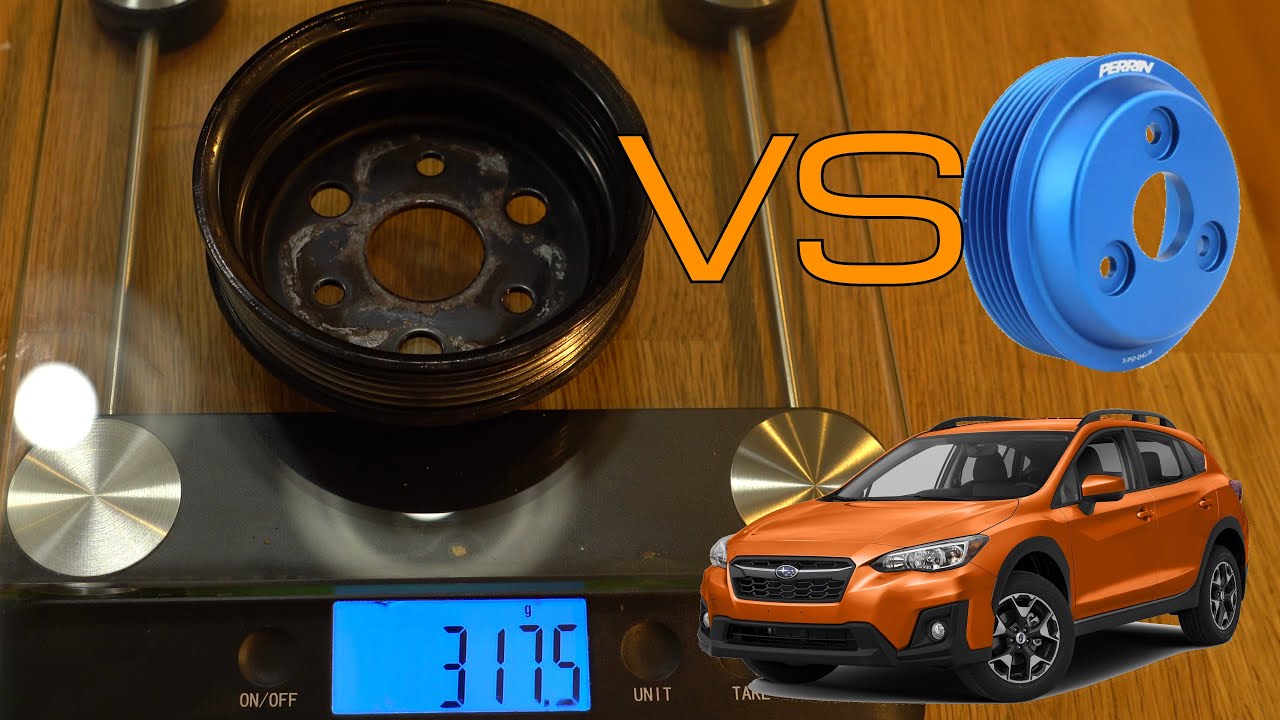 Subaru Crosstrek Water Pump Pulley Replacement (OEM or Perrin Lightweight Upgrade!)