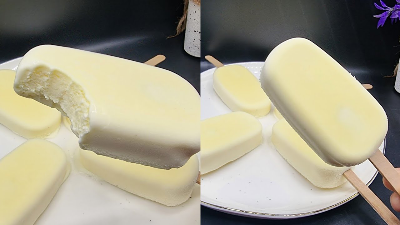 МОЛОЧНОЕ МОРОЖЕНОЕ! Возьмите молоко и приготовьте это невероятно вкусное сливочное мороженое.