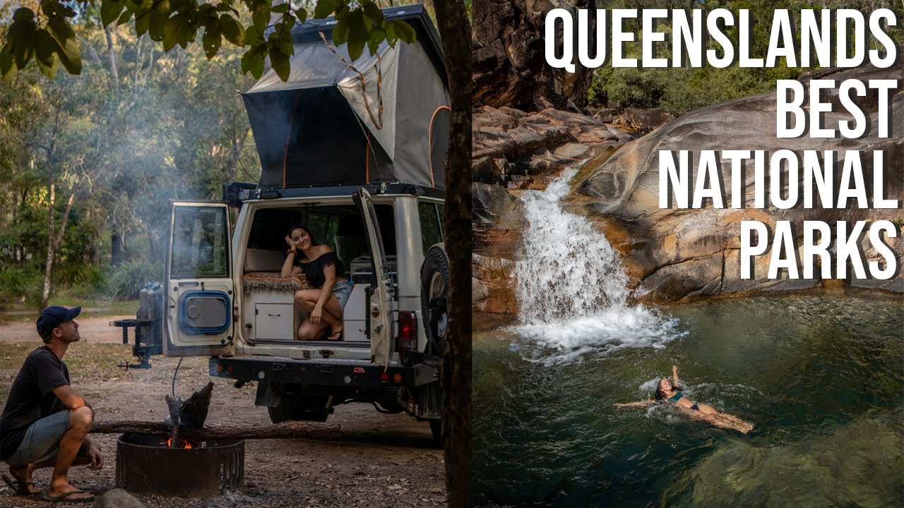 Lap of Australia EP21: Townsville Region - QLD National Park Camping, Swimming Holes & Waterfalls